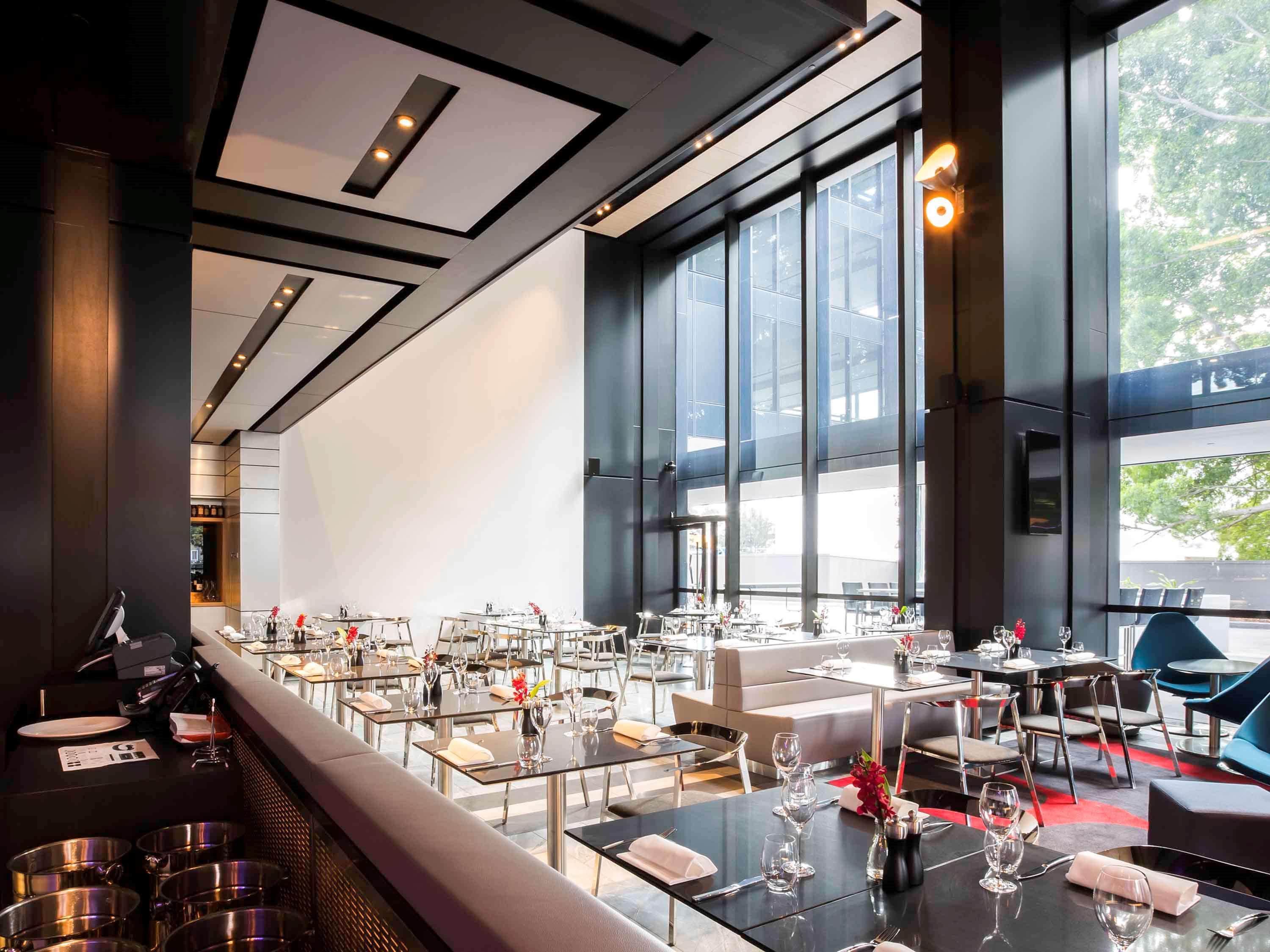 Pullman Sydney Airport Otel Dış mekan fotoğraf Restaurant